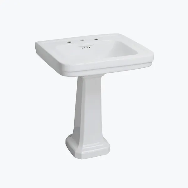  Volevatch Sanitaryware 69x57cm Adam washbasin with column