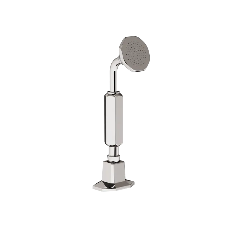  Volevatch Art Deco Deck-mounted handshower, with metal handle (2m hose)