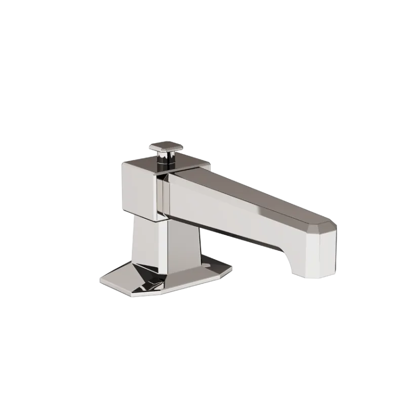  Volevatch Art Deco Deck-mounted straight tub spout 