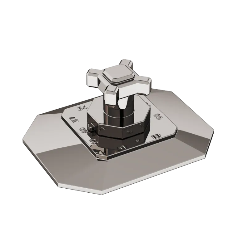  Volevatch Art Deco Deck-mounted T3 thermostatic valve