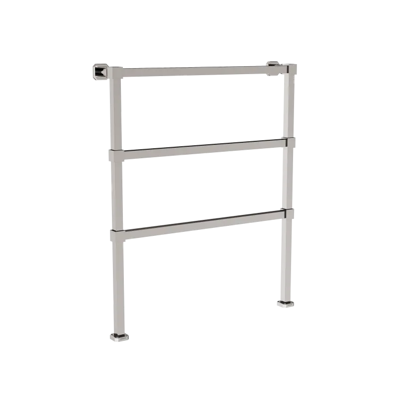  Volevatch Art Deco Floor-mounted ELECTRICAL towel rail 800x1000mm 3 rails