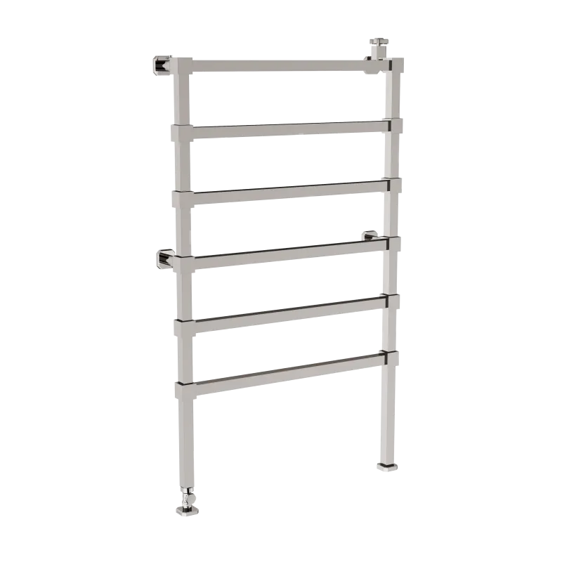  Volevatch Radiator & towel-warmer  Floor-mounted hydraulic radiator 800x1400mm 6 rails, valve cock and regulating tee included