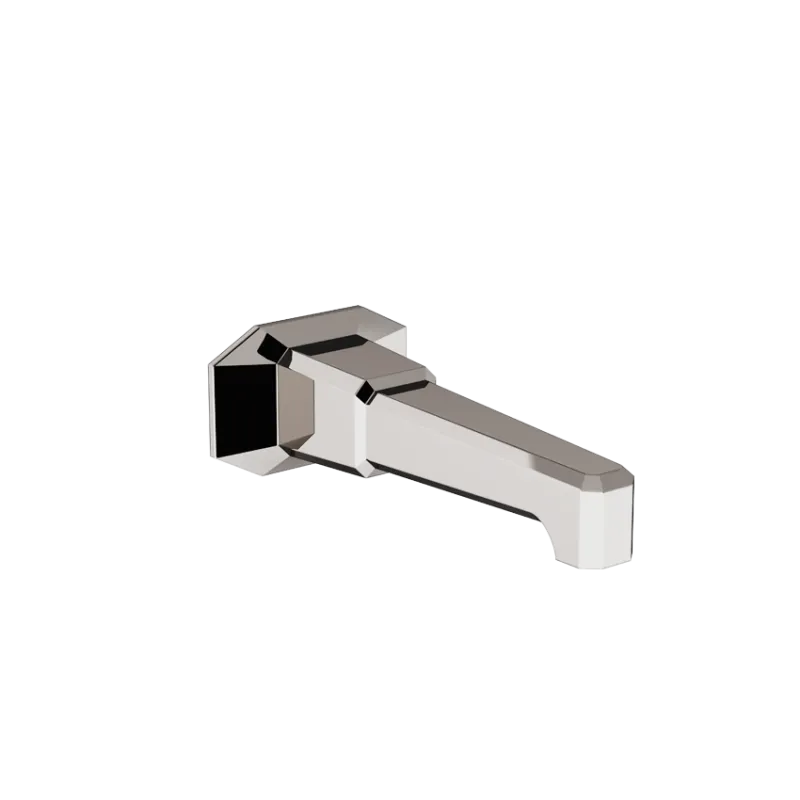  Volevatch Art Deco Wall-mounted small straight tub spout