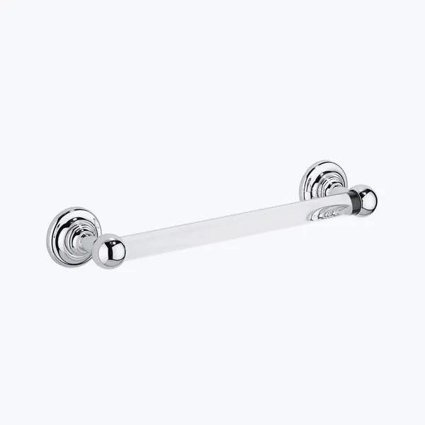  Volevatch Carpe & Lyre 300 mm grab rail with glass rod and full rosette