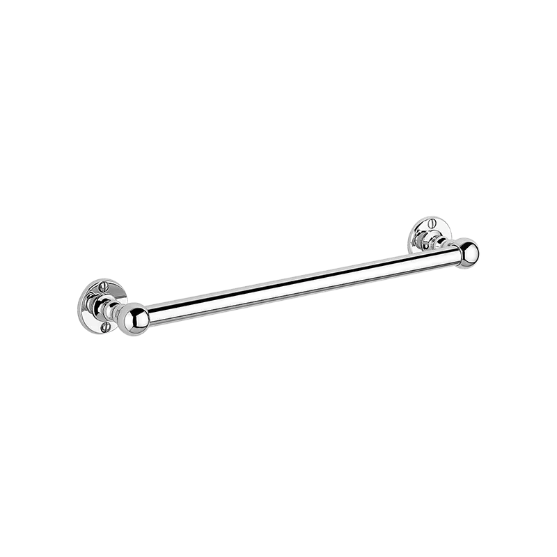  Volevatch Bistrot 300 mm towel rail with flat rosettes, and metal rod 