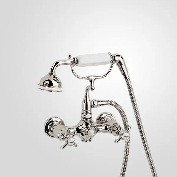  Volevatch Bistrot Cradle mixer with handshower on wall hook
