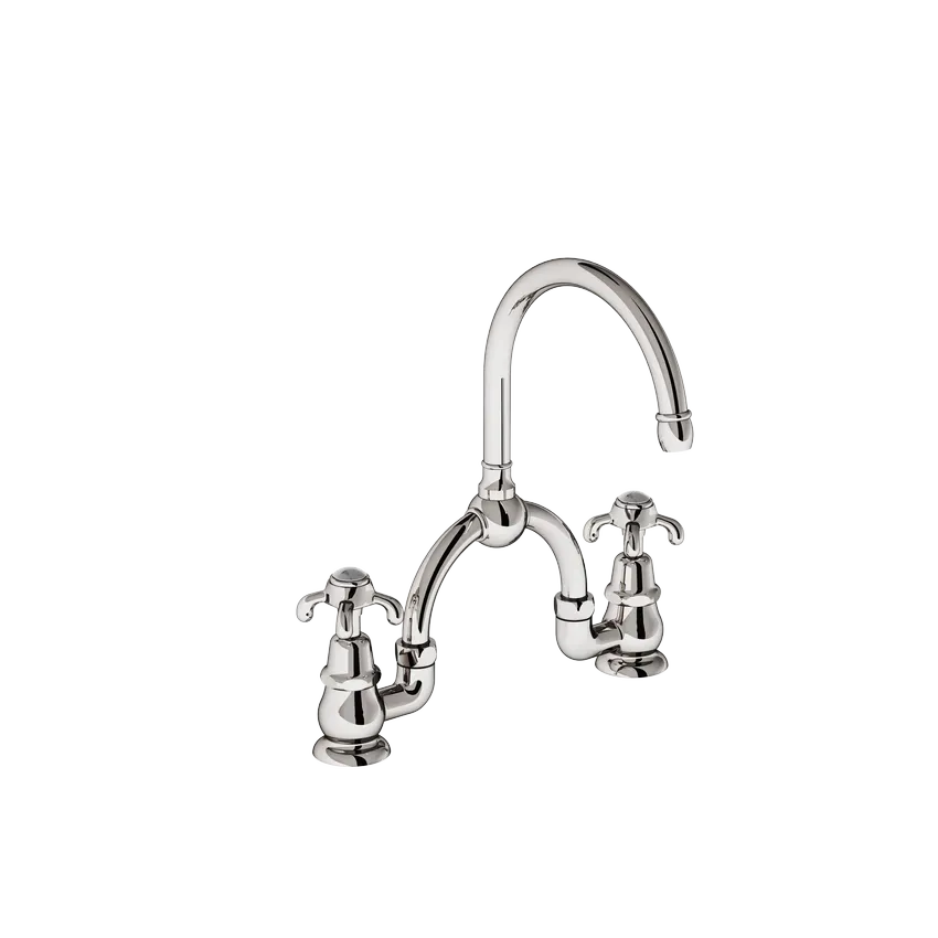 Deck-mounted Arch n°1, 16/150 moveable spout