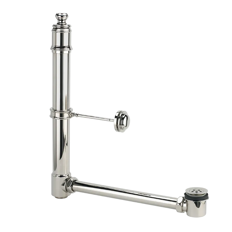 Exposed tub drain 