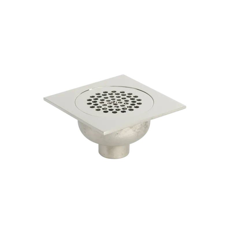  Volevatch Carpe & Lyre Floor drain model A, straight outlet, 140x140