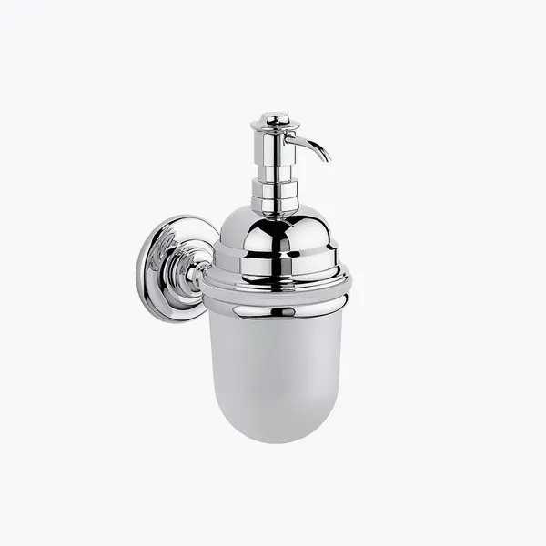  Volevatch Accessories Large wall-mounted liquid soap dispenser with frosted glass