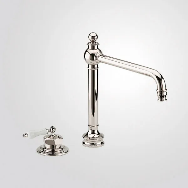  Volevatch Bistrot Moveable spout raised H375, deck-mounted single lever mixer, without integrated drain
