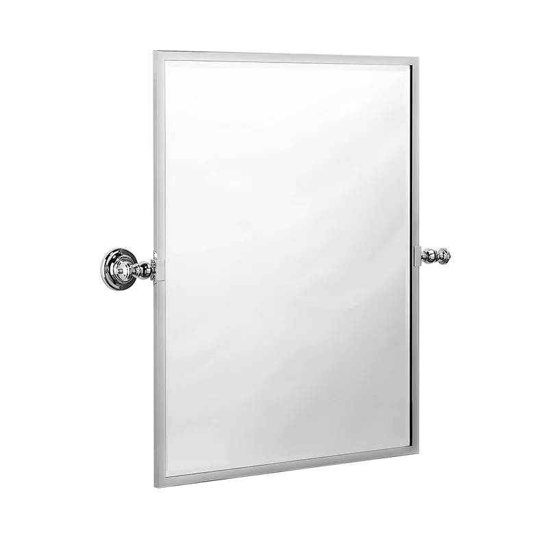  Volevatch Bistrot Rectangular mirror, pivoting, vertical, full rosettes, 450x600mm