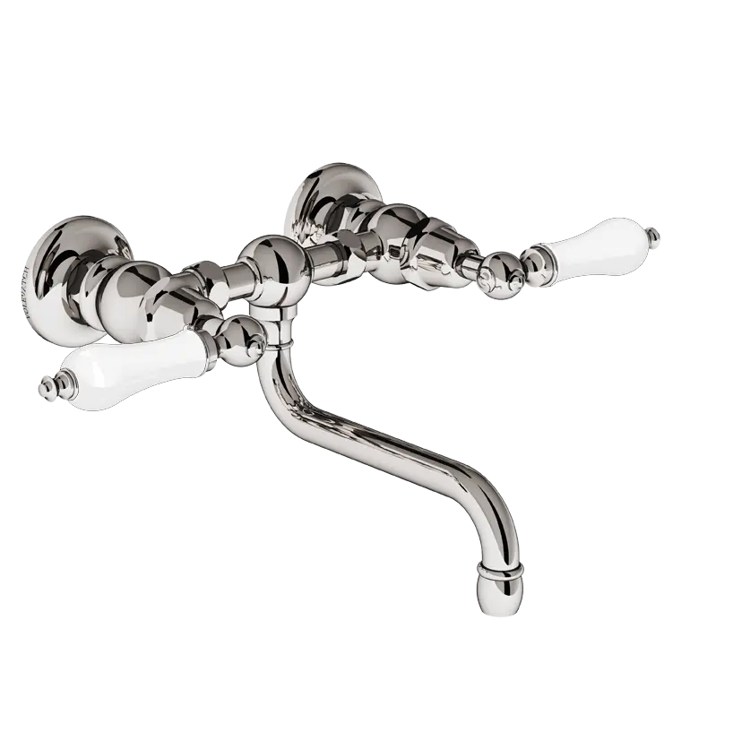  Volevatch Bistrot Wall-mounted mixer, horizontal bridge, 16/150 moveable spout