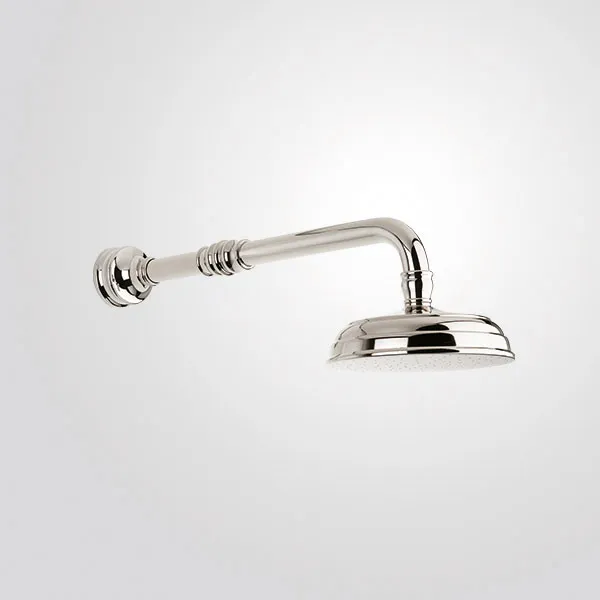  Volevatch Shower Wall-mounted straight shower arm with Ø 200 domed top rose