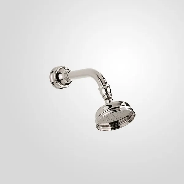  Volevatch Bistrot Wall-mounted swan-neck arm with Ø 120 rose and swivel