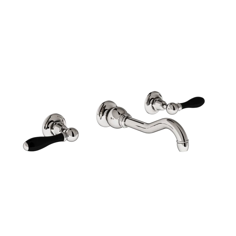  Volevatch Carpe & Lyre Wall-mounted Lyre 3-hole mixer with long spout