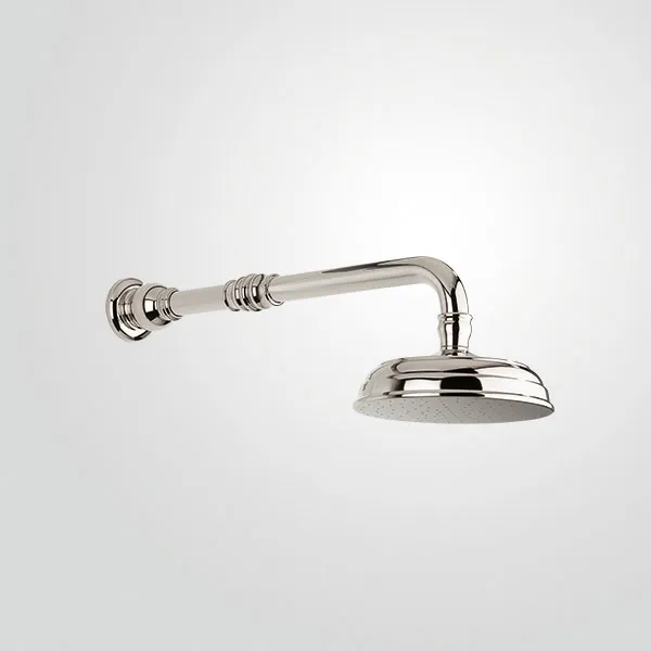  Volevatch Carpe & Lyre Wall-mounted straight arm, Ø 200 domed-top shower head