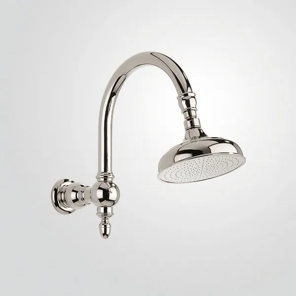  Volevatch Taps Wall-mounted swan-neck arm (with swivel), Ø 160 showerhead