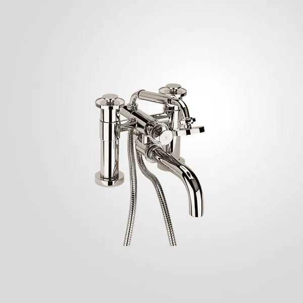  Volevatch Grand Hôtel Deck-mounted tub filler with handshower on cradle