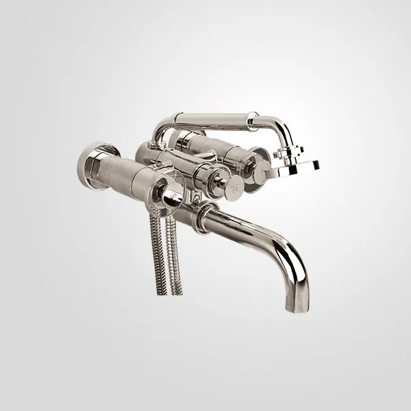  Volevatch Grand Hôtel Wall-mounted tub filler with handshower on cradle