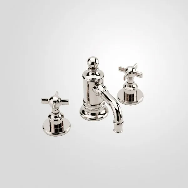  Volevatch Héritage Deck-mounted 3-hole bidet mixer with integrated drain