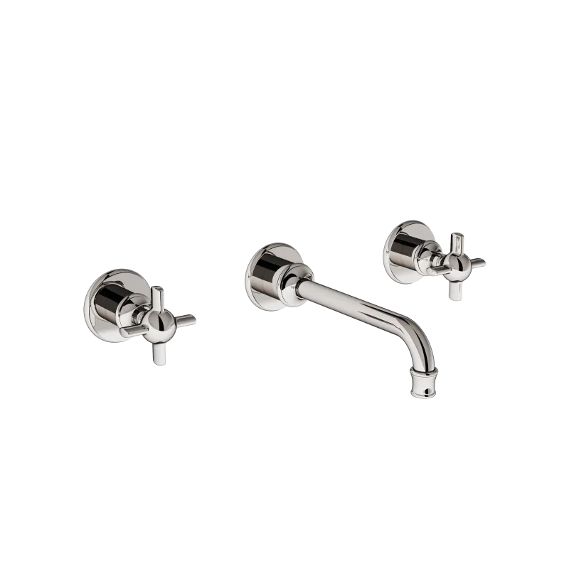  Volevatch Héritage Wall-mounted 3-hole mixer, 200 mm fixed spout