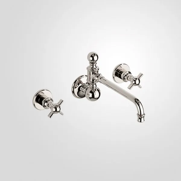  Volevatch Taps Wall mounted 3-hole mixer, moveable spout