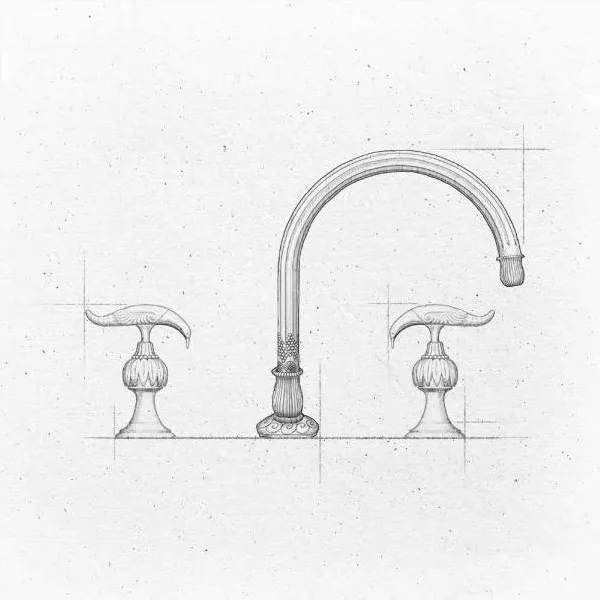 Decorative washbasin trap