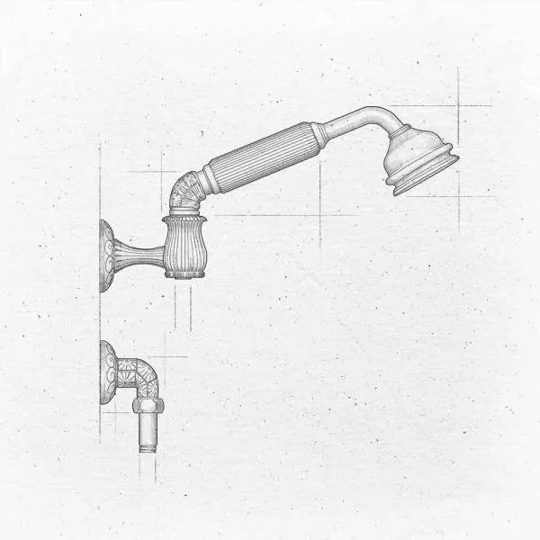 Decorative washbasin trap