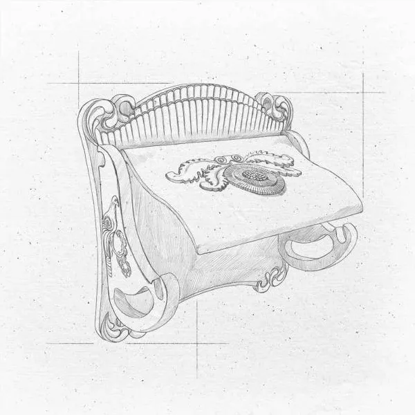  Volevatch Birds of Paradise Paper holder with roller and cover