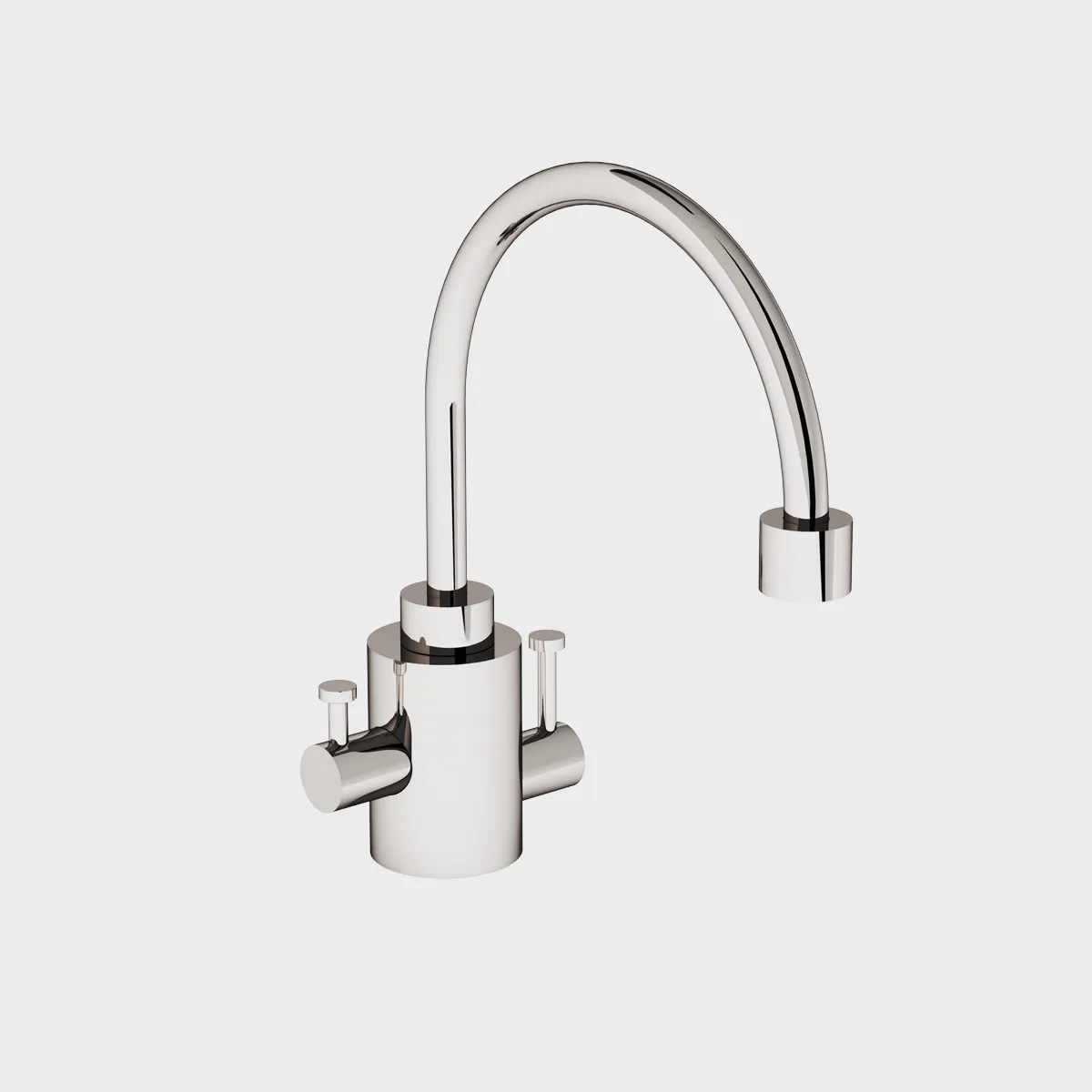  Volevatch Kitchen Small single hole sink mixer with integrated drain