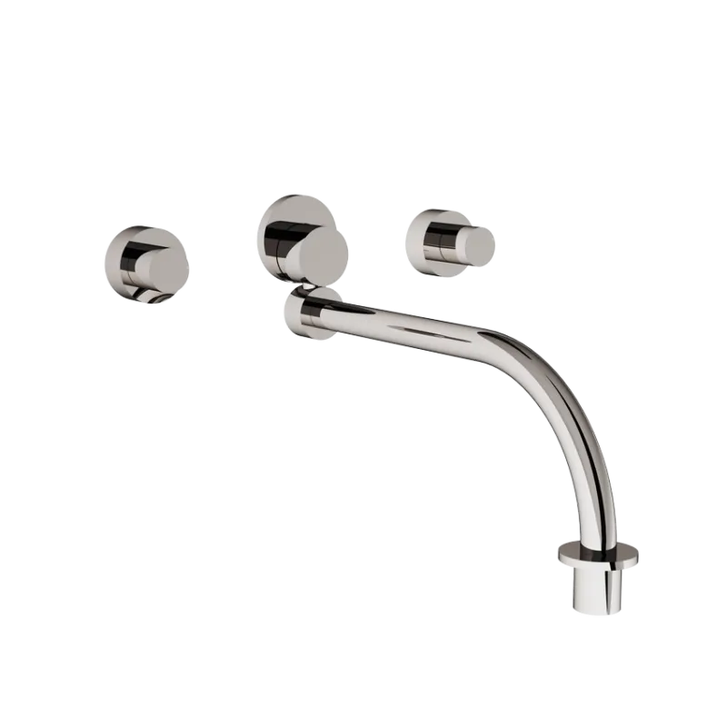  Volevatch Némo Wall-mounted 3-hole washbasin mixer with moveable spout