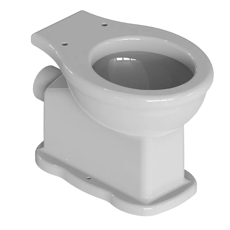  Volevatch Sanitaryware Palladio floor-standing toilet only with horizontal outlet, without cistern