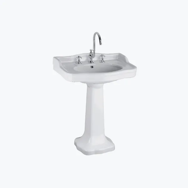 Palladio washbasin, 75x52cm