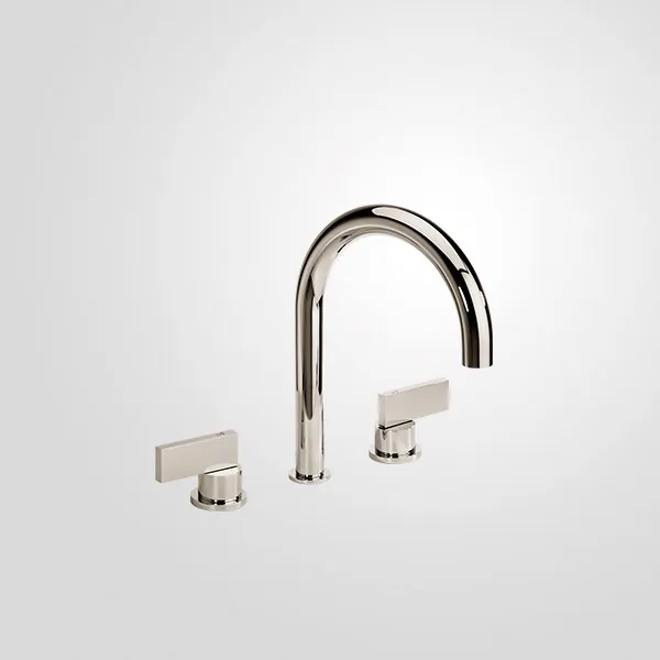  Volevatch Piet Deck-mounted lav mixer, fixed spout