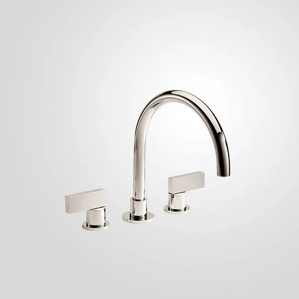  Volevatch Piet Deck-mounted lav mixer, moveable spout