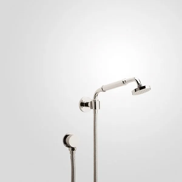 Wall-mounted hand shower with 1,5m hose