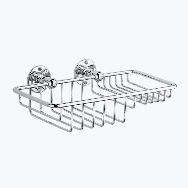  Volevatch Collection Soap basket, with two flat rosettes