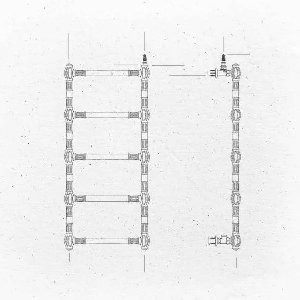  Volevatch Radiators Bath access rail