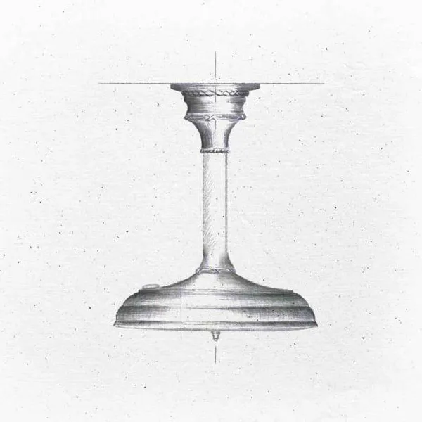 Cealing-mounted shower arm, Ø 300 rose