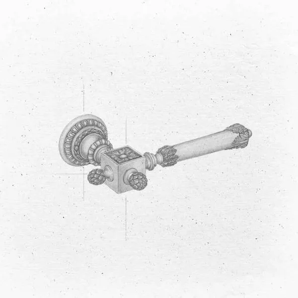  Volevatch Versailles Single door handle