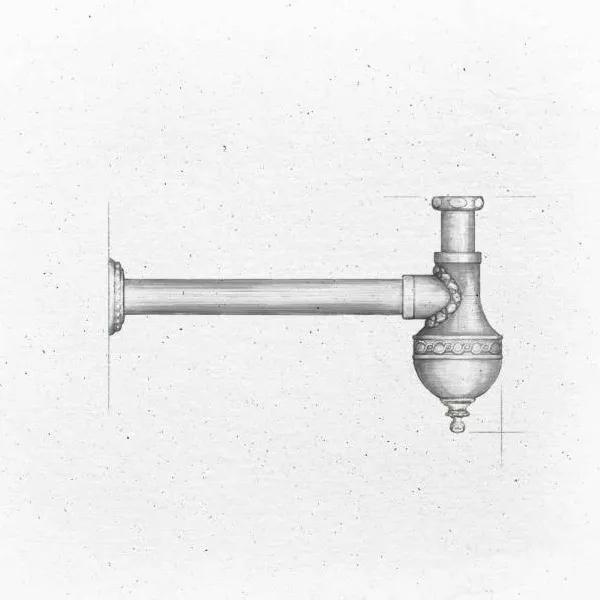  Volevatch Versailles Versailles Decorative washbasin trap