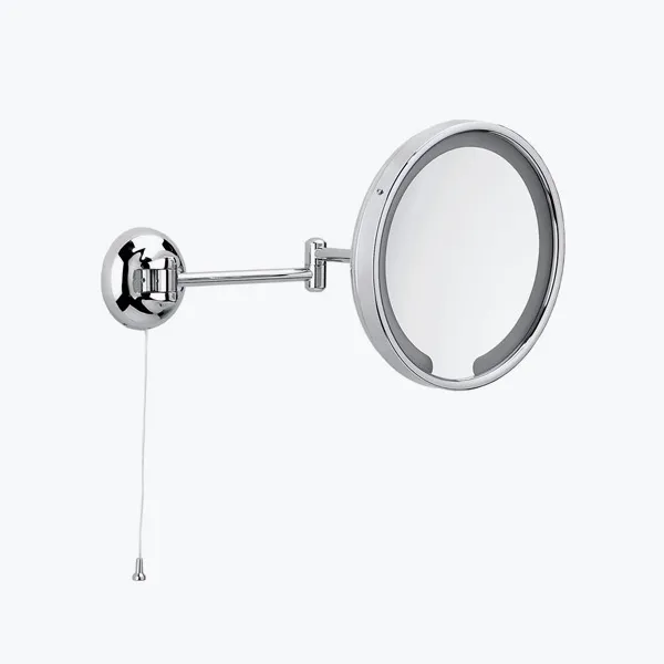  Volevatch Accessories Wall-mounted double arm magnifying pivotal mirror