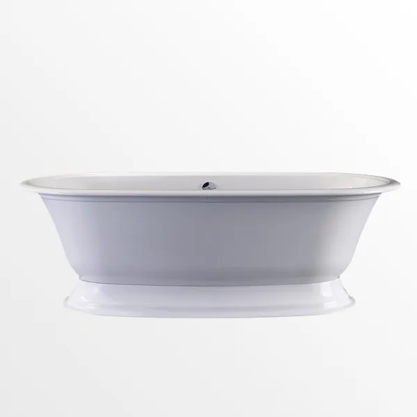  Volevatch Sanitaryware White QUARRYCAST™ Elwick bath 1900mm x 910mm x 622mm