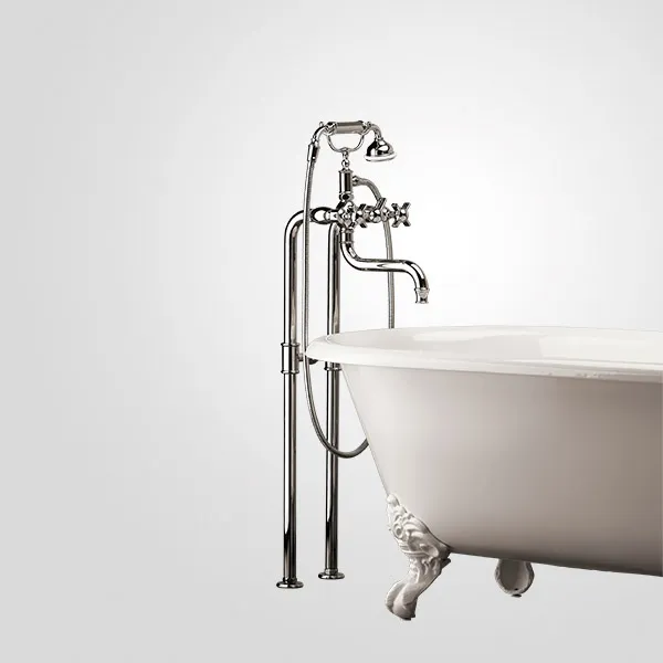  Volevatch Douchettes Ensemble téléphone bain/douchette, colonnes standards, fixé au vidage